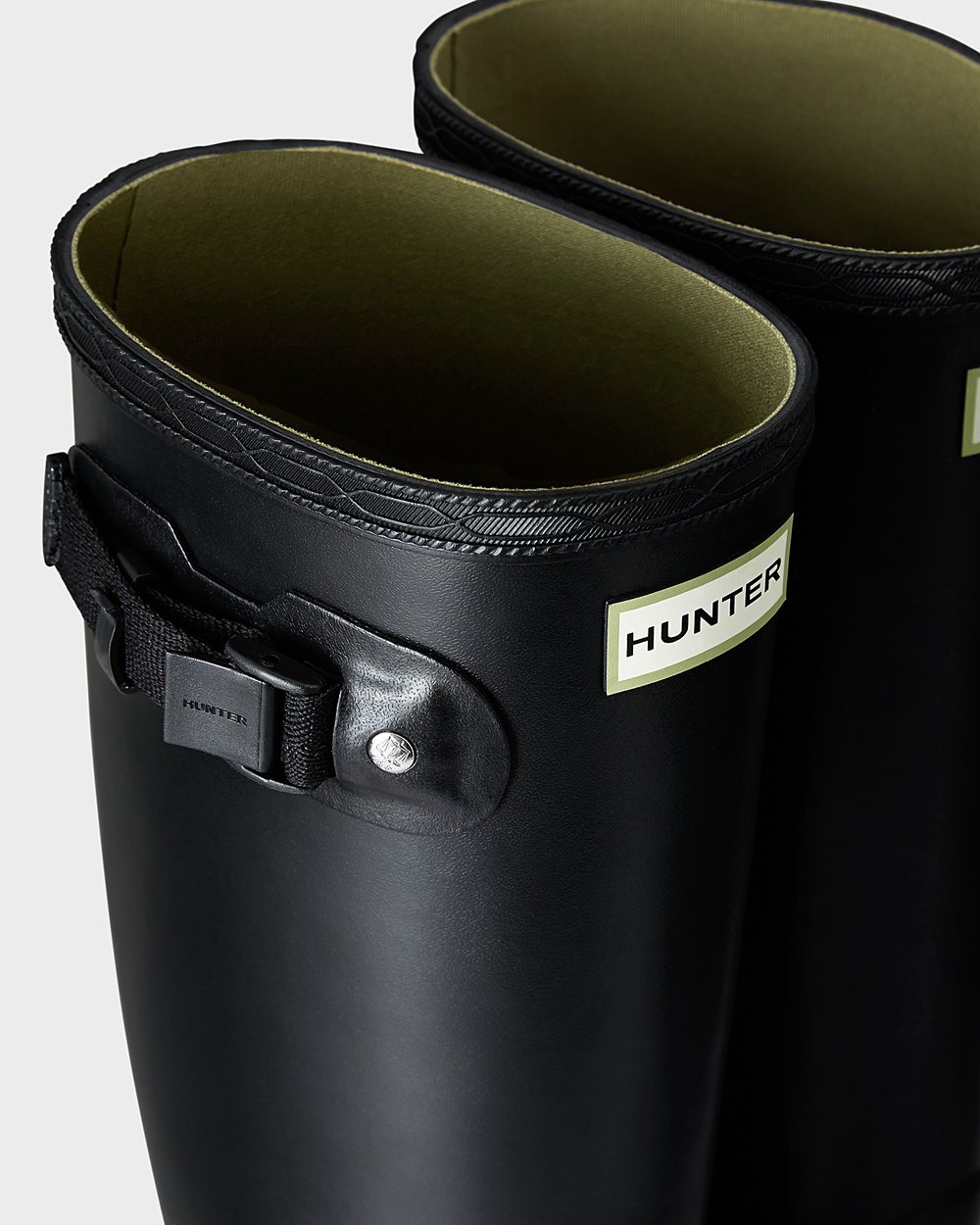 Hunter Mujer Norris Field - Botas de Lluvia Negras - 378-TLUFNY